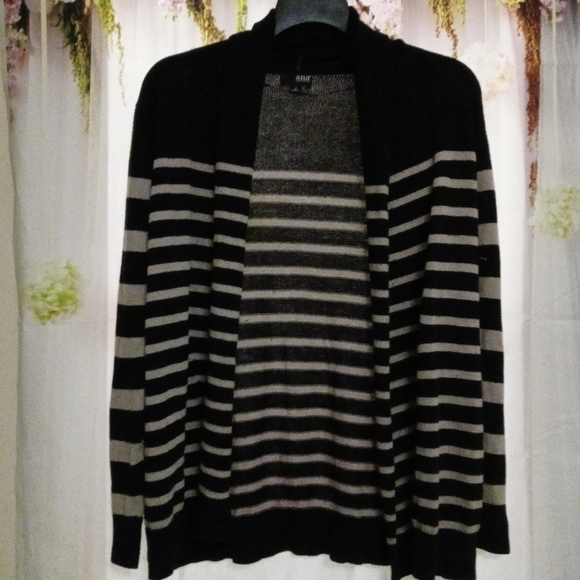 A.N.A. Striped Knit Cardigan - Picture 3 of 9